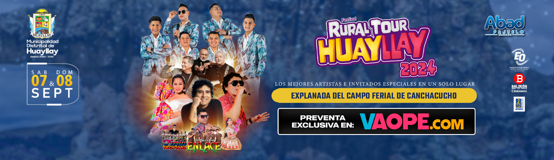 Festival Rural Tour Huayllay 2024